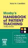 cover image - Mosby's Handbook of Patient Teaching,3rd Edition