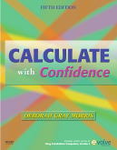 cover image - Calculate with Confidence,5th Edition