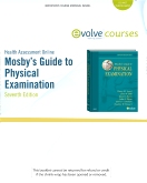 cover image - Physical Examination and Health Assessment Online for Mosby's Guide to Physical Examination,7th Edition