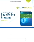 cover image - Medical Terminology Online for Basic Medical Language,3rd Edition