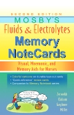 cover image - Mosby's Fluids & Electrolytes Memory NoteCards,2nd Edition
