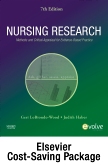 cover image - Nursing Research - Text and Study Guide Package,7th Edition