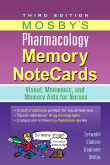 cover image - Mosby's Pharmacology Memory NoteCards,3rd Edition