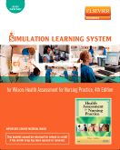 cover image - Simulation Learning System for Health Assessment for Nursing Practice (User Guide and Access Code),4th Edition