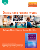 cover image - Simulation Learning System for Lewis et al: Medical-Surgical Nursing (User Guide and Access Code),8th Edition