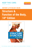 cover image - Anatomy & Physiology Online for Structure & Function of the Body (Access Card),14th Edition