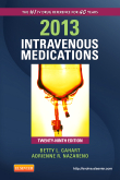 cover image - 2013 Intravenous Medications,29th Edition