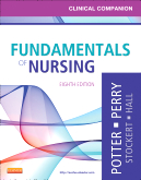 cover image - Clinical Companion for Fundamentals of Nursing,8th Edition