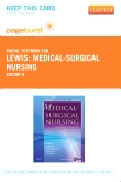 cover image - Medical-Surgical Nursing - Pageburst E-Book on VitalSource (Retail Access Card),8th Edition