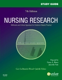 cover image - Study Guide for Nursing Research: Methods and Critical Appraisal for Evidence-Based Practice - Elsevier eBook on VitalSource,7th Edition