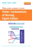 cover image - Simulation Learning System for Potter: Fundamentals of Nursing (User Guide and Access Code),8th Edition