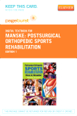 cover image - Postsurgical Orthopedic Sports Rehabilitation - Elsevier eBook on VitalSource (Retail Access Card)