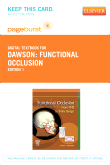 cover image - Functional Occlusion - Elsevier eBook on VitalSource (Retail Access Card)