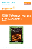 cover image - Promoting Legal and Ethical Awareness - Elsevier eBook on VitalSource (Retail Access Card)