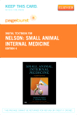 cover image - Small Animal Internal Medicine - Elsevier eBook on VitalSource (Retail Access Card),4th Edition