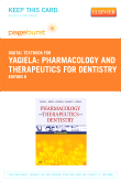 cover image - Pharmacology and Therapeutics for Dentistry - Elsevier eBook on VitalSource (Retail Access Card),6th Edition