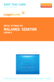 cover image - Sedation - Elsevier eBook on VitalSource (Retail Access Card),5th Edition