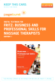 cover image - Business and Professional Skills for Massage TheTherapists - Elsevier eBook on VitalSource (Retail Access Card)