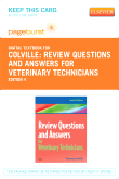 cover image - Review Questions and Answers for Veterinary Technicians - Elsevier eBook on VitalSource (Retail Access Card),4th Edition