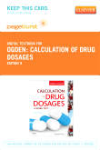 cover image - Calculation of Drug Dosages - Elsevier eBook on VitalSource (Retail Access Card),9th Edition