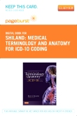 cover image - Medical Terminology and Anatomy for ICD-10 Coding - Elsevier eBook on VitalSource (Retail Access Card)