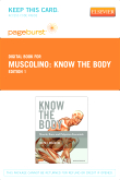 cover image - Know the Body: Muscle, Bone, and Palpation Essentials - Elsevier eBook on VitalSource (Retail Access Card)