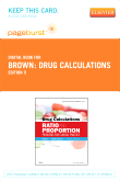 cover image - Drug Calculations - Elsevier eBook on VitalSource (Retail Access Card),9th Edition