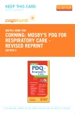 cover image - Mosby's PDQ for Respiratory Care - Revised Reprint - Elsevier eBook on VitalSource (Retail Access Card),2nd Edition