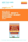 cover image - Mosby's Assessment Memory NoteCards - Elsevier eBook on VitalSource (Retail Access Card),2nd Edition