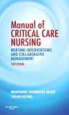 cover image - Manual of Critical Care Nursing - Elsevier eBook on Intel Education Study,6th Edition