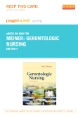 cover image - Gerontologic Nursing - Elsevier eBook on Intel Education Study (Retail Access Card),4th Edition