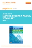 cover image - Building a Medical Vocabulary - Elsevier eBook on Intel Education Study (Retail Access Card),8th Edition
