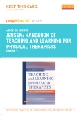 cover image - Handbook of Teaching for Physical Therapists - Elsevier eBook on Intel Education Study (Retail Access Card),3rd Edition