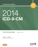 cover image - 2014 ICD-9-CM for Physicians, Volumes 1 and 2 Professional Edition