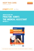 cover image - Kinn's The Medical Assistant - Elsevier eBook on Intel Education Study (Retail Access Card),12th Edition