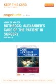 cover image - Alexander's Care of the Patient in Surgery - Elsevier eBook on Intel Education Study (Retail Access Card),15th Edition