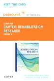 cover image - Rehabilitation Research - Elsevier eBook on Vitalsource (Retail Access Card),5th Edition
