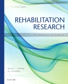 cover image - Rehabilitation Research - Elsevier eBook on Vitalsource,5th Edition