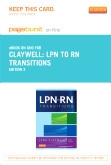 cover image - LPN to RN Transitions - Elsevier eBook on Intel Education Study (Retail Access Card),3rd Edition