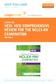 cover image - HESI Comprehensive Review for the NCLEX-RN Examination - Pageburst E-Book on VitalSource + Evolve Access (Retail Access Cards),4th Edition