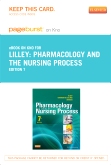 cover image - Pharmacology and the Nursing Process - Elsevier eBook on Intel Education Study (Retail Access Card),7th Edition