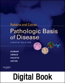 cover image - Robbins & Cotran Pathologic Basis of Disease Elsevier eBook on VitalSource,8th Edition