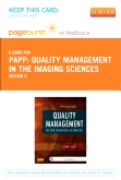 cover image - Quality Management in the Imaging Sciences - Elsevier eBook on VitalSource (Retail Access Card),5th Edition