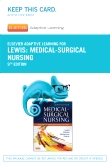 cover image - Elsevier Adaptive Learning for Medical-Surgical Nursing (Access Card),9th Edition