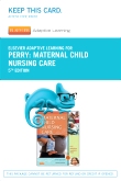 cover image - Elsevier Adaptive Learning for Maternal Child Nursing Care (Access Card),5th Edition
