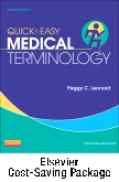 cover image - Quick & Easy Medical Terminology - Text and Elsevier Adaptive Learning Package,7th Edition