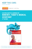 cover image - Elsevier Adaptive Learning for Today's Medical Assistant (Access Card),2nd Edition