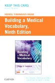 cover image - Medical Terminology Online for Building a Medical Vocabulary (Access Code),9th Edition