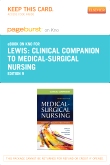 cover image - Clinical Companion to Medical-Surgical Nursing - Elsevier eBook on Intel Education Study (Retail Access Card),9th Edition