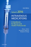 cover image - 2016 Intravenous Medications,32nd Edition